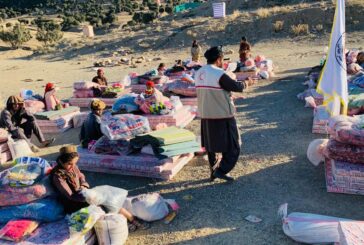 پکتیکا: زلزلے سے متاثرہ 50 خاندانوں میں راشن اور سامان ضرورت کی تقسیم