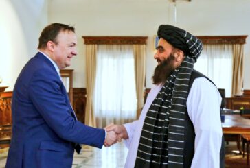 افغان وزیر خارجہ مولوی امیر خان متقی سے افغانستان کےلیے ناروے کے ناظم الامور کلومن بکر نے ملاقات کی
