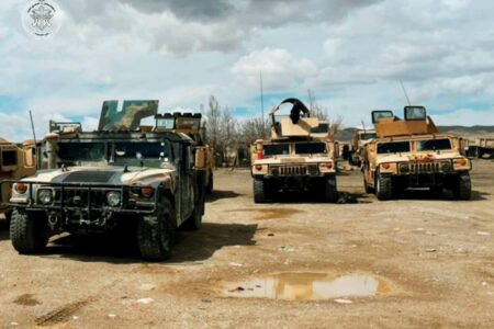 پکتیا: 203 منصوری کور میں 41 مختلف فوجی گاڑیوں کی مرمت مکمل