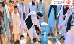 بلخ، سینکڑوں دیہی خاندانوں کو پینے کا پانی فراہم کردیا گیا