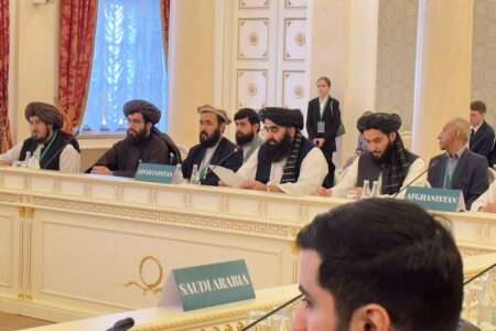 ماسکو فارمیٹ اجلاس سے افغان وزیر خارجہ مولوی امیر خان متقی کا خطاب