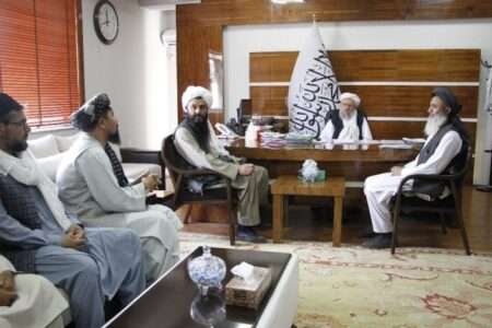رئیس الوزراء کے انتظامی معاون سے فاریاب کے قبائلی رہنماؤں کی ملاقات