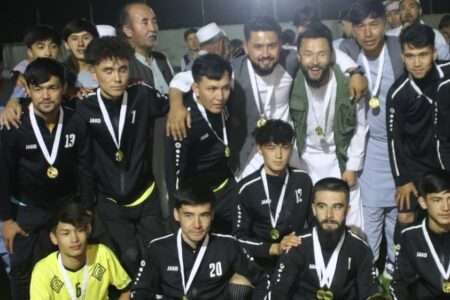 غزنی کے ضلع جاغوری میں ہونے والا فٹبال ٹورنامنٹ استقلال کلب نے اپنے نام کرلیا