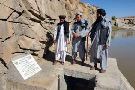 روزگان میں 4 ملین افغانی سے زائد کی لاگت سے ایک ڈیم کی تعمیر مکمل