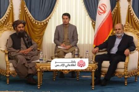 ملا عبدالغنی برادر کی ایران کی قومی سلامتی کونسل کے سربراہ سے ملاقات