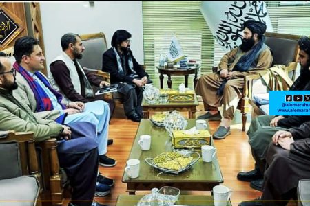 وزیر دیہی تعمیر نو و ترقی سے اسلامک ویلفیئر انسٹی ٹیوٹ کے جنرل ڈائریکٹر کی ملاقات