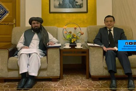 چین میں افغانستان کے سفیر سے چین کی وزارت خارجہ کے ایشیائی ڈیپارٹمنٹ کے ڈپٹی ڈائریکٹر کی ملاقات