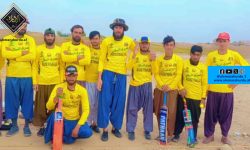 ہلمند؛ ضلع باباجی میں 16 ٹیموں کے درمیان ٹیپ بال کرکٹ مقابلے شروع