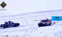 صوبہ غزنی کے سیکورٹی اور دفاعی دستوں نے برف میں پھنسے خانہ بدوشوں کو بچا لیا