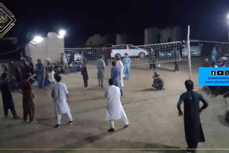 پکتیکا; ضلع شخیل آباد میں 15 ٹیموں کے درمیان والی بال کے مقابلوں کا آغاز