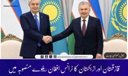 قازقستان اور ازبکستان کا ٹرانس افغان ریلوے منصوبہ میں مشترکہ سرمایہ کاری کا معاہدہ